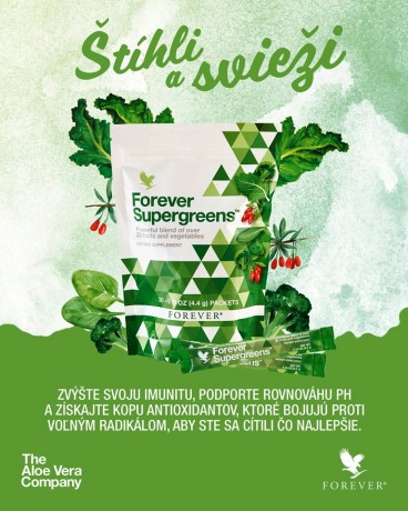 Forever Supergreens - štíhli a svieži
